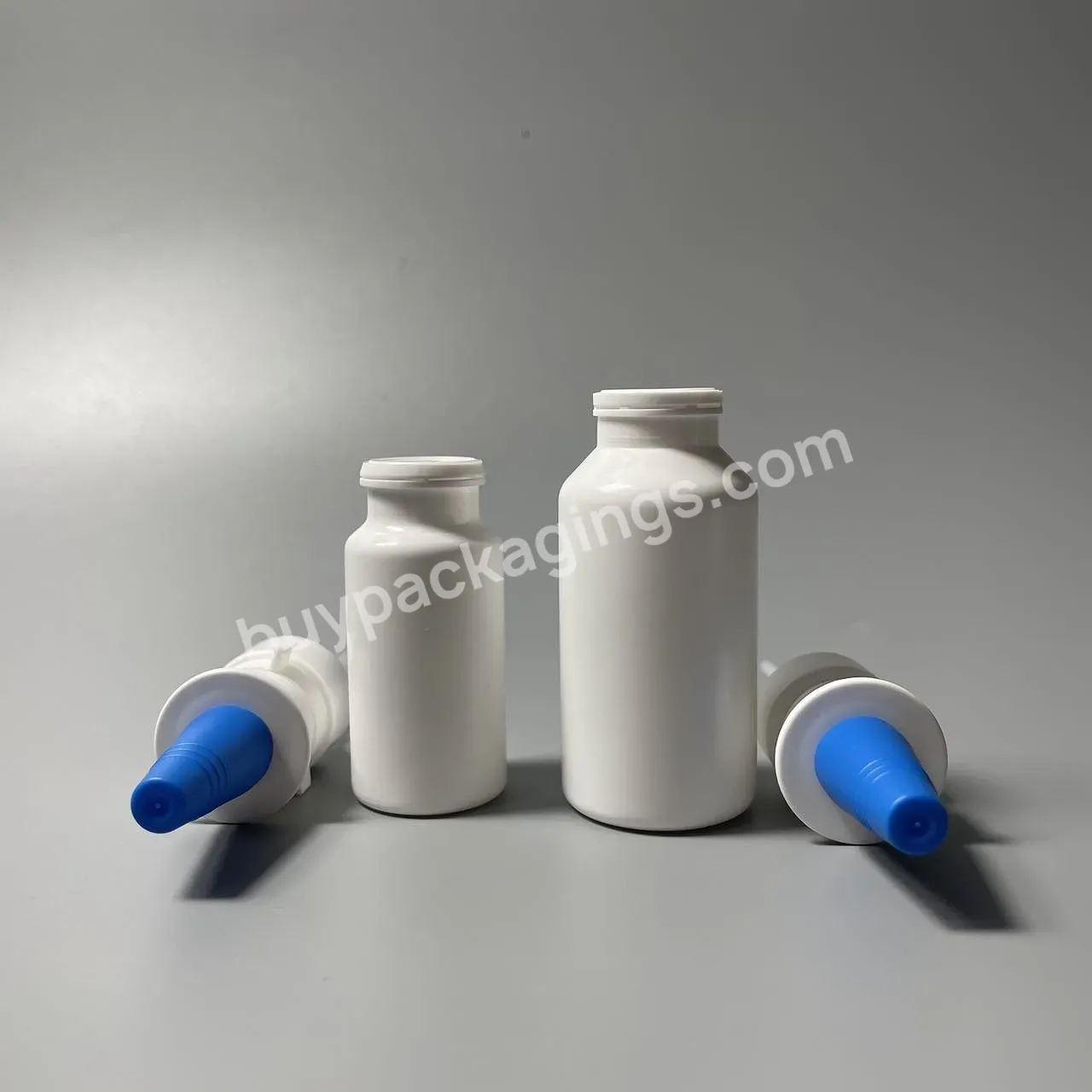 Plastic Hdpe Nasal Mist Spray Bottle Nasal Pump Spray Bottle Liquid Medicine Nasal Spray Bottle