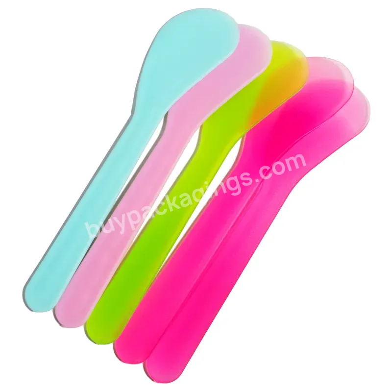 Plastic Makeup Tools Face Eye Cream Jar Small Cosmetic Spatula Buy Face Cream With Mask Spoon