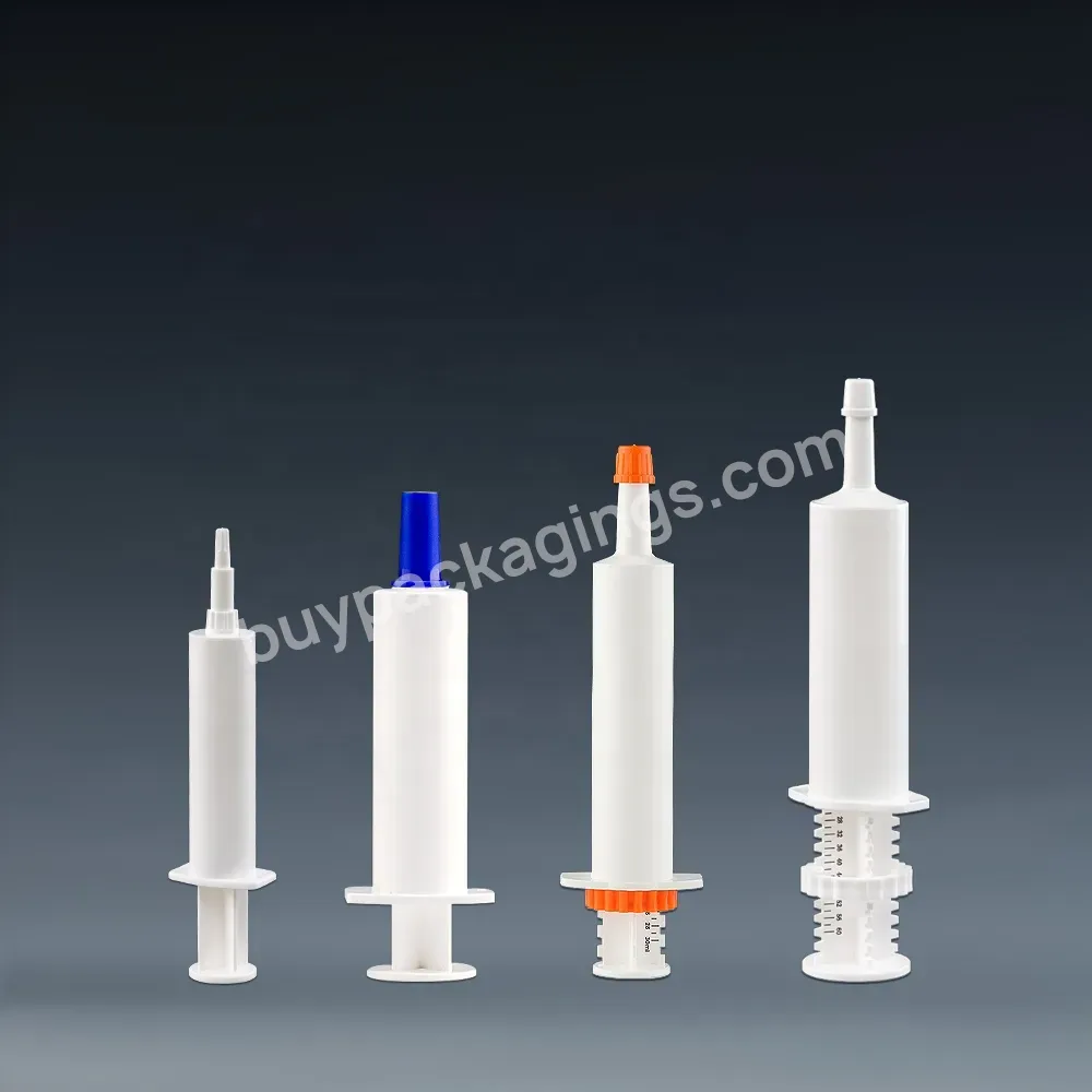 Plastic Medical White Colour Milk Cattle Use Intramammary Ointment Injector Dairy Cows Mastitis Syringe For Animals - Buy Milk Cow Use,Cow Syringe,Ointment Injector.