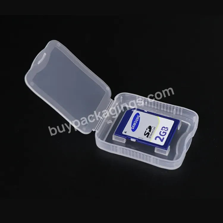 Plastic Mini Memory Sd Card Storage Case Plastic Protective Box Sd Xqd Tf Cf Card Case Memory Card Case For Micro Sandisk Sony