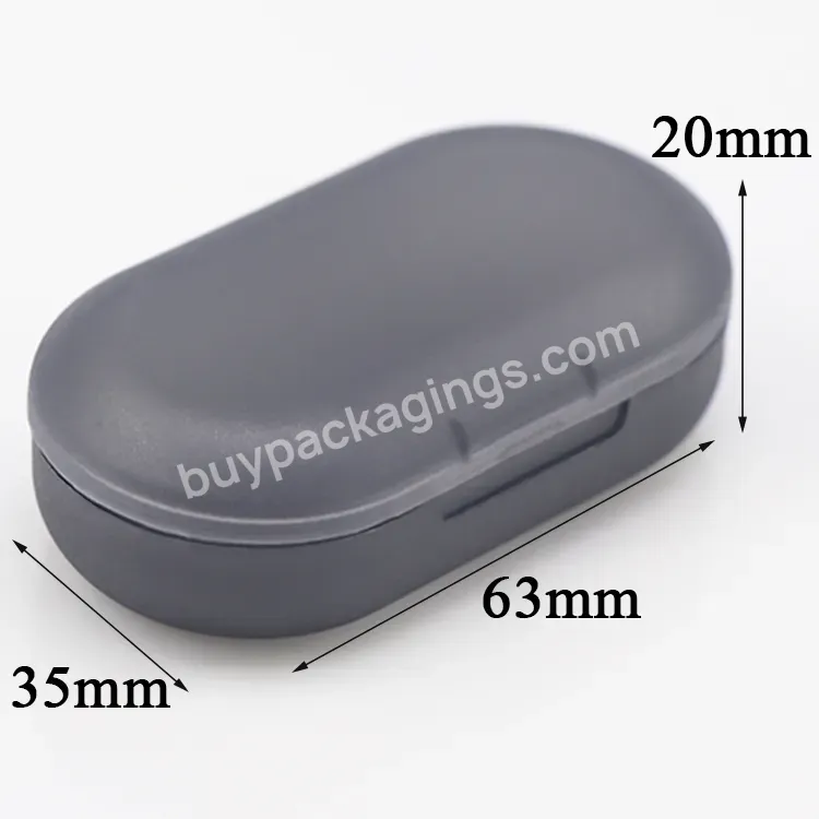 Plastic Mini Storage Case High Quality Earring Box Earphone Storage Durable Storage Packing Earplug Box