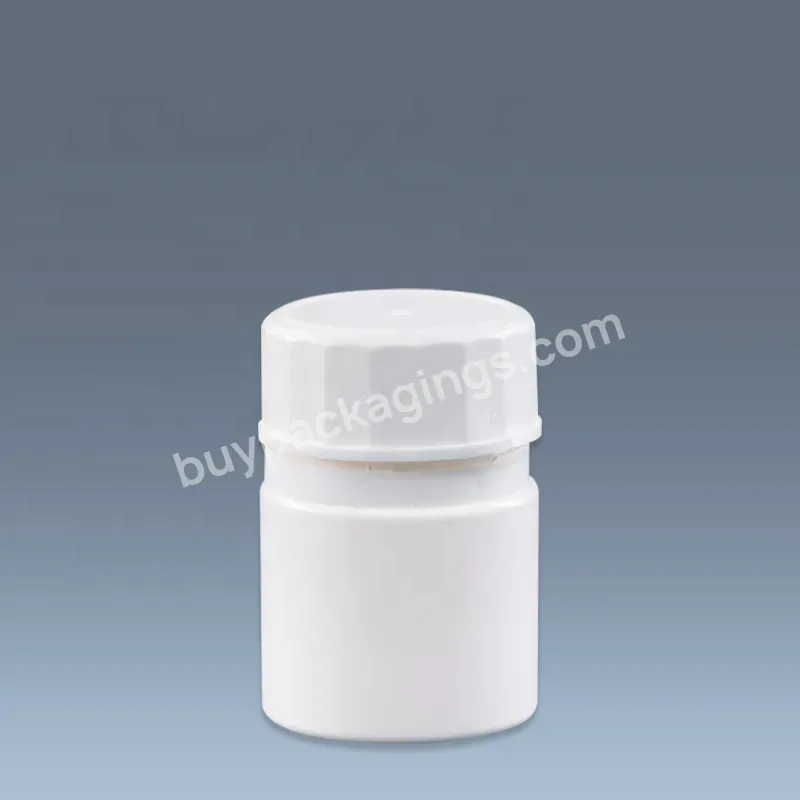 Plastic Moisture Proof Packaging Container 25ml 50ml 75ml 175ml Pill Capsule Tablet Medicine Desiccant Bottle With Desiccant Cap