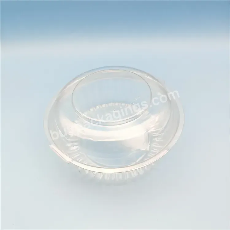 Plastic Mooncake Container Mini Cake Box Clear Plastic Bakery Cake Slice Containers Clear Round Cake Box