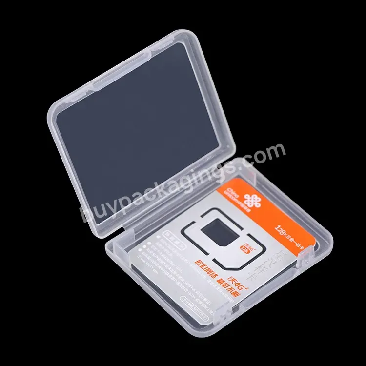 Plastic Packing Name Car Auto Radio With Sim Card Modem Plastic Storage Case Clear Small Bank Card Virtual Visa Sim Card Case - Buy Virtual Sim Card Case,Sim Card Case,Modem Plastic Case.