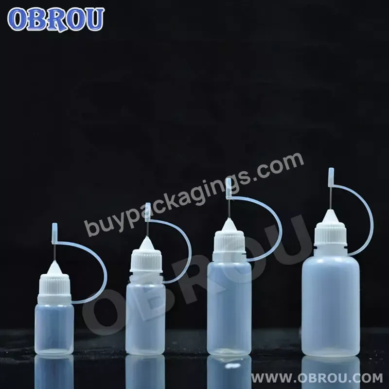 Plastic Painting Glue Dropper Needle Bottle Empty Pe Squeeze Bottles 10ml Needle Tip Applicator Bottle - Buy Glue Dropper Bottle,10ml Needle Tip Bottle,Painting Needle Bottle.