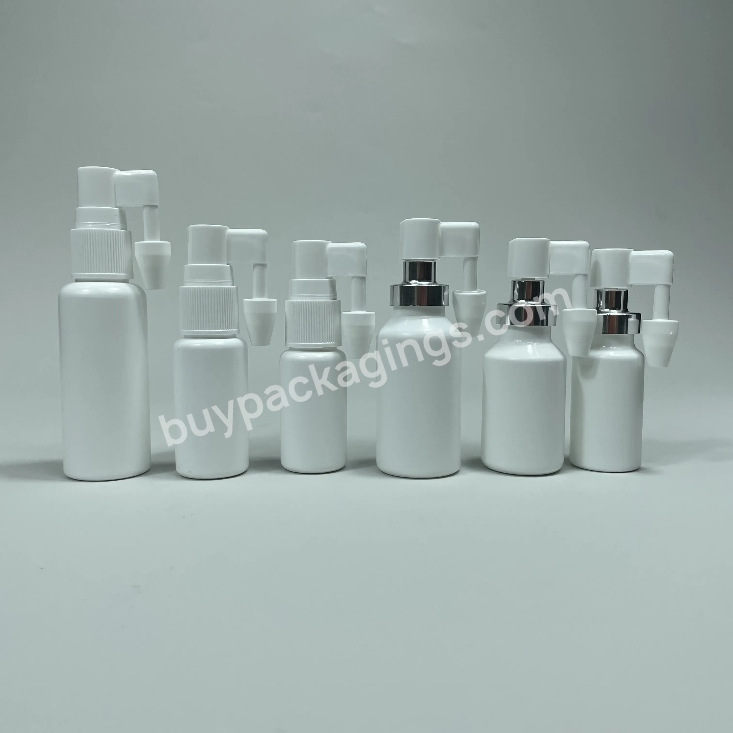 Plastic Pe Medical Ear Cleaner Spray Snap On Bottle Ear Spray Mist Sprayer Ear Spray Pump Bottle