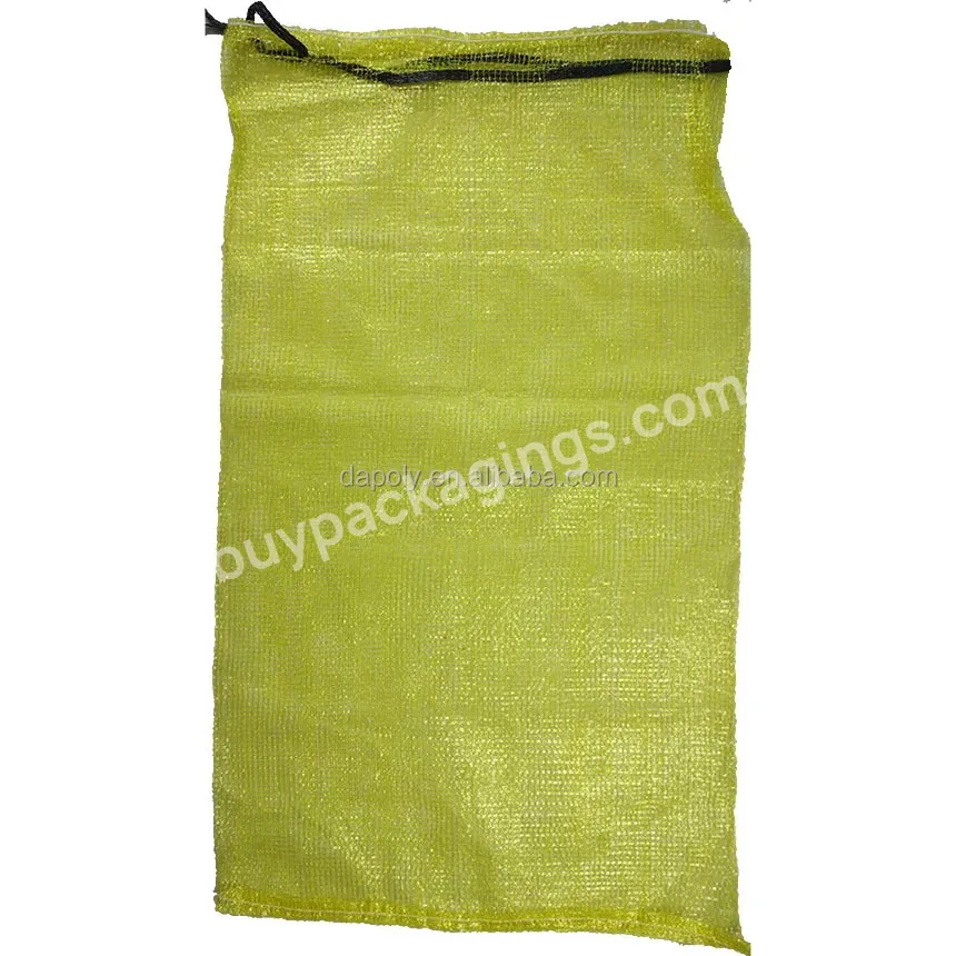 Plastic Pe Raschel Mesh Net Potato Bags 50kg,Hdpe Mesh Bag For Vegetable And Fruit