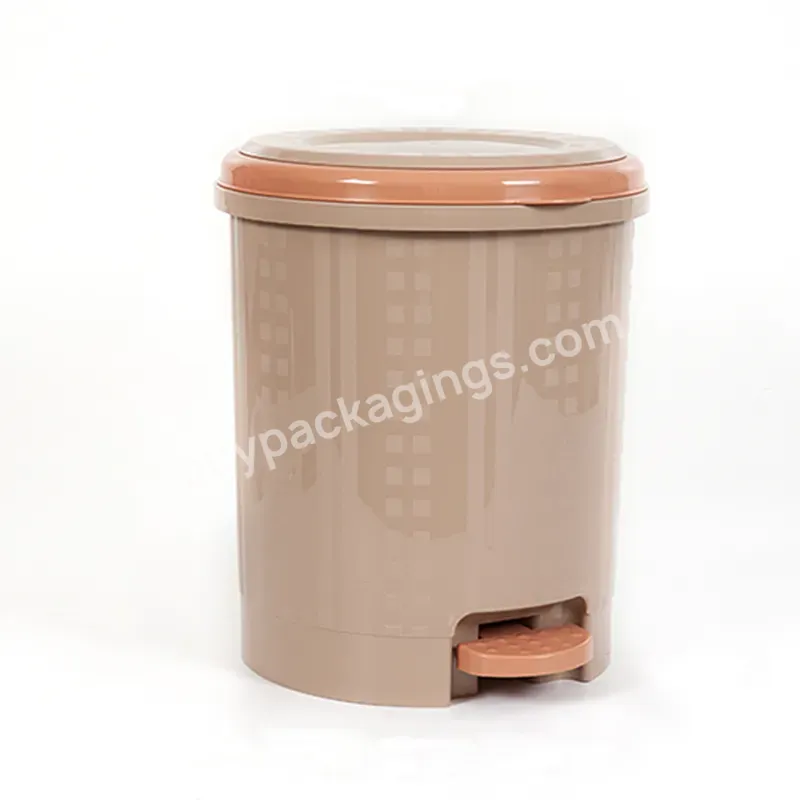 Plastic Pedal Garbage Trash Bin Small Trash Bin Diaper Trash Bin For Kitchen - Buy Small Trash Bin,Diaper Trash Bin,Garbage Trash Bin.