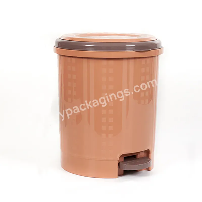 Plastic Pedal Garbage Trash Bin Small Trash Bin Diaper Trash Bin For Kitchen - Buy Small Trash Bin,Diaper Trash Bin,Garbage Trash Bin.