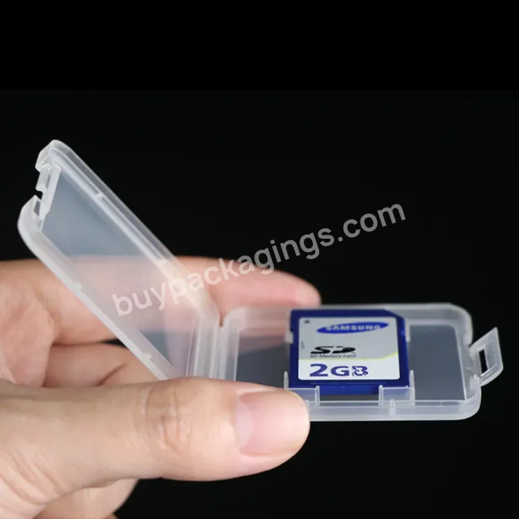 Plastic Portable Trading Card Storage Box Sf Cf Xqd Storage Box Sd Card Box For Sandisk Sony Nikon Micro Kingston