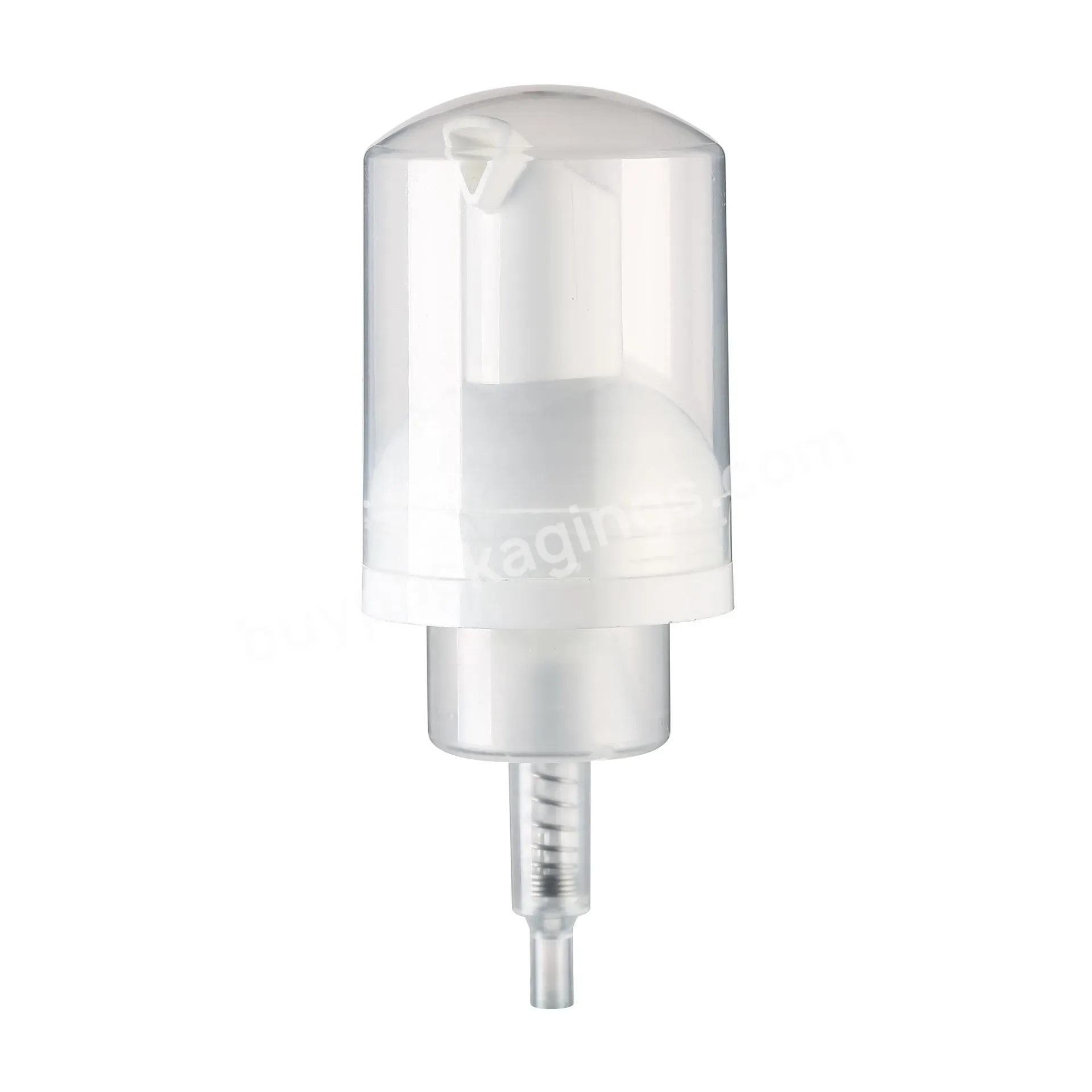 Plastic Pp 43mm High Quality Foam Soap Dispenser Pump With Over Cap