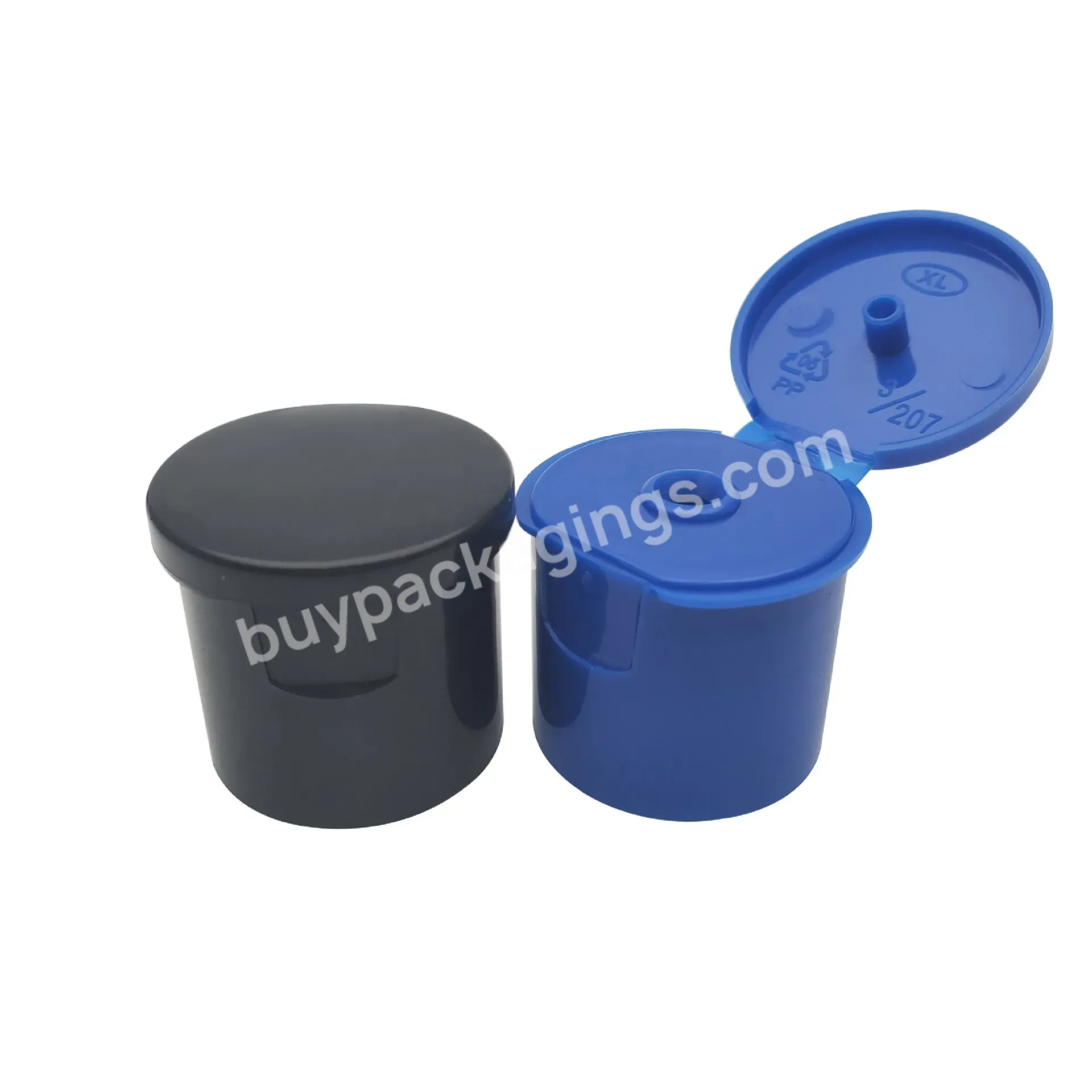 Plastic Pp Black Red Blue 24/415 Cosmetic Flip Top Cap Lid