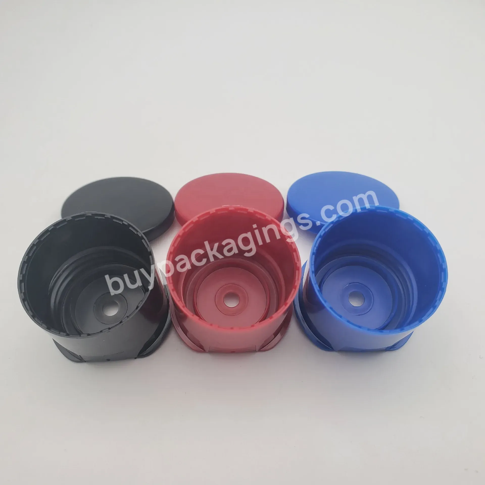 Plastic Pp Black Red Blue 24/415 Cosmetic Flip Top Cap Lid