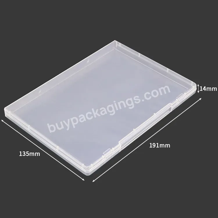 Plastic Pp Box Blank Cd Dvd Usb Holder Covers Cd Multifunctional Case