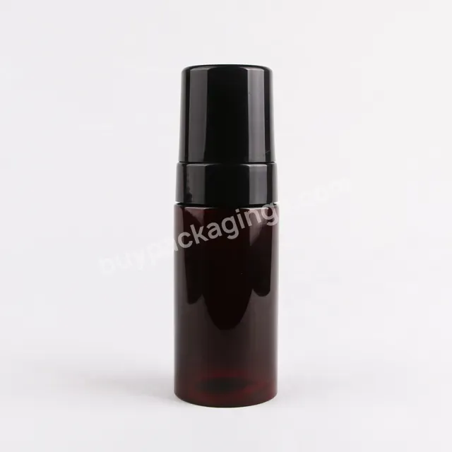 Plastic Refillable Empty Amber Foaming Shampoo Dispenser Pump Bottles 100ml 150ml 200ml