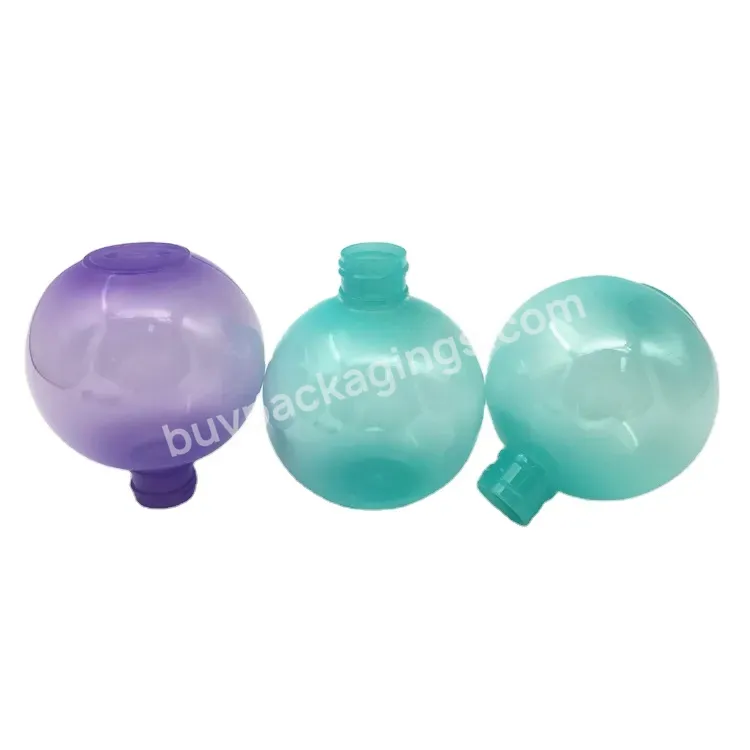 Plastic Round Ball Shape Juice Bottle,Empty Perfume Bottle Ball Shape Container 200ml