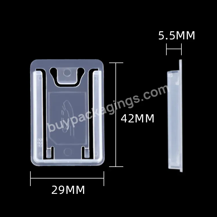 Plastic Storage Transparent Case Sd Card Case Holder Cf Tf Memory Sd Cards Case Carriers Sd Card Tray For Sandisk Sony Nikon