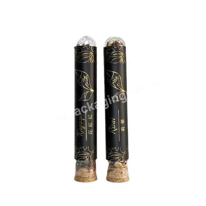 Plastic Test Tube With Cork Stopper For Vanilla,Tea,Spice,Bath Salt Packaging - Buy Spice Tubes,Bath Salt Tubes,Tubes For Bath Salts.