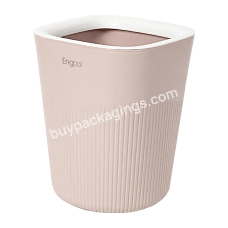 Plastic Trash Can Paper Basket Plastic Trash Bin Plastic Waste Bins