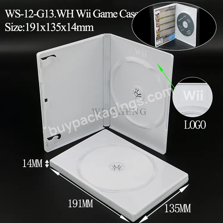 Plastic Video Console Game Case Gaming Plastic Boxes For Nintendo Wii Wiiu Game Gta 5 X Box Case X Box One Ps2 Ps3 Ps4 Ps5