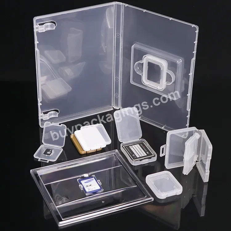 Plastic Wholesale Transparent Box Xqd Cf Tf Plastic Case Extreme Pro Card Holder Mini Sd Card Case Memory Card Box - Buy Memory Card Box,Mini Sd Card Case,Xqd Cf Tf Card Plastic Case.