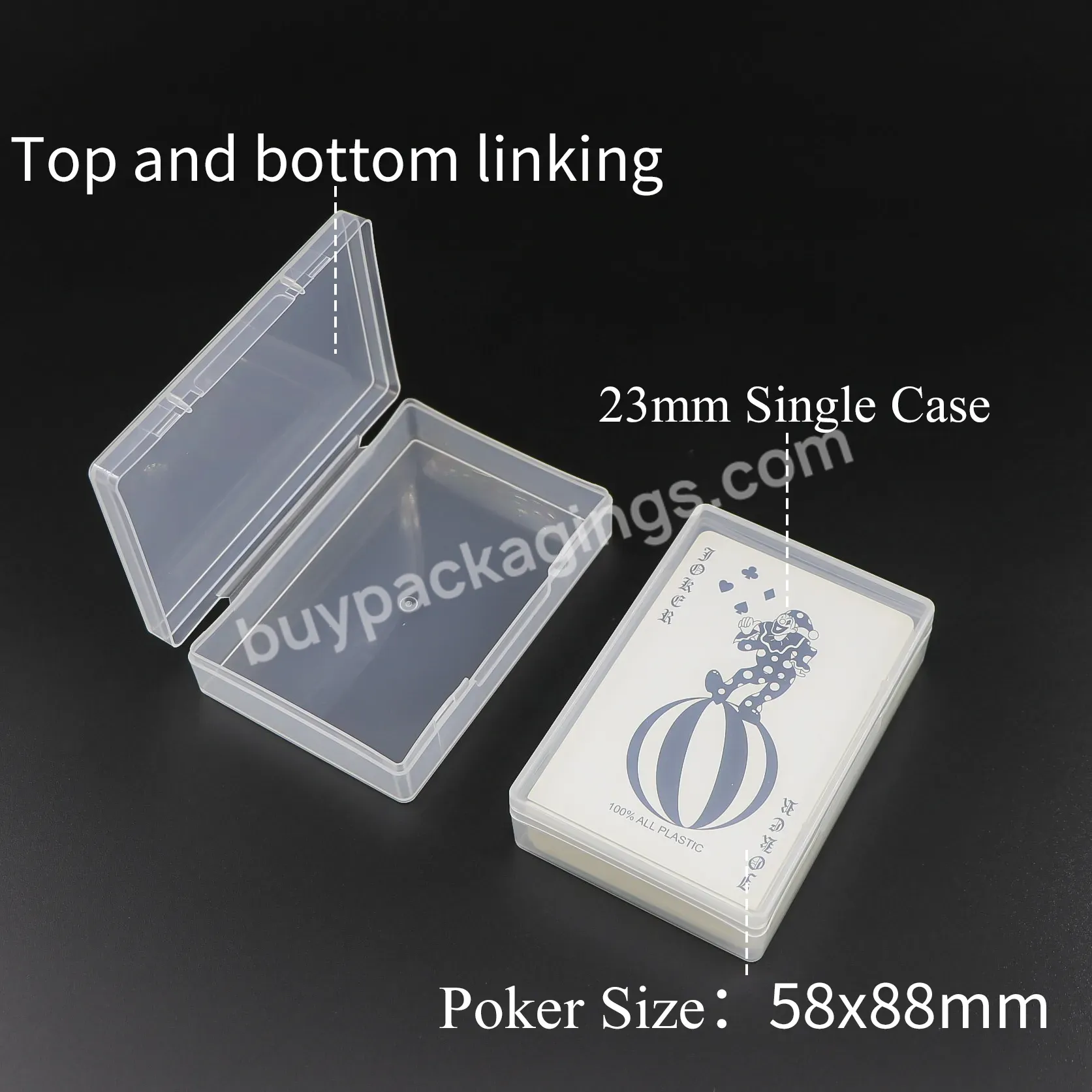 Playing Card Storage Boxes Plastic Packing Storage Case Playing Card Box 57x87mm Poker Card Case - Buy Playing Card Storage Boxes,Poker Box,Plastic Storage Case.