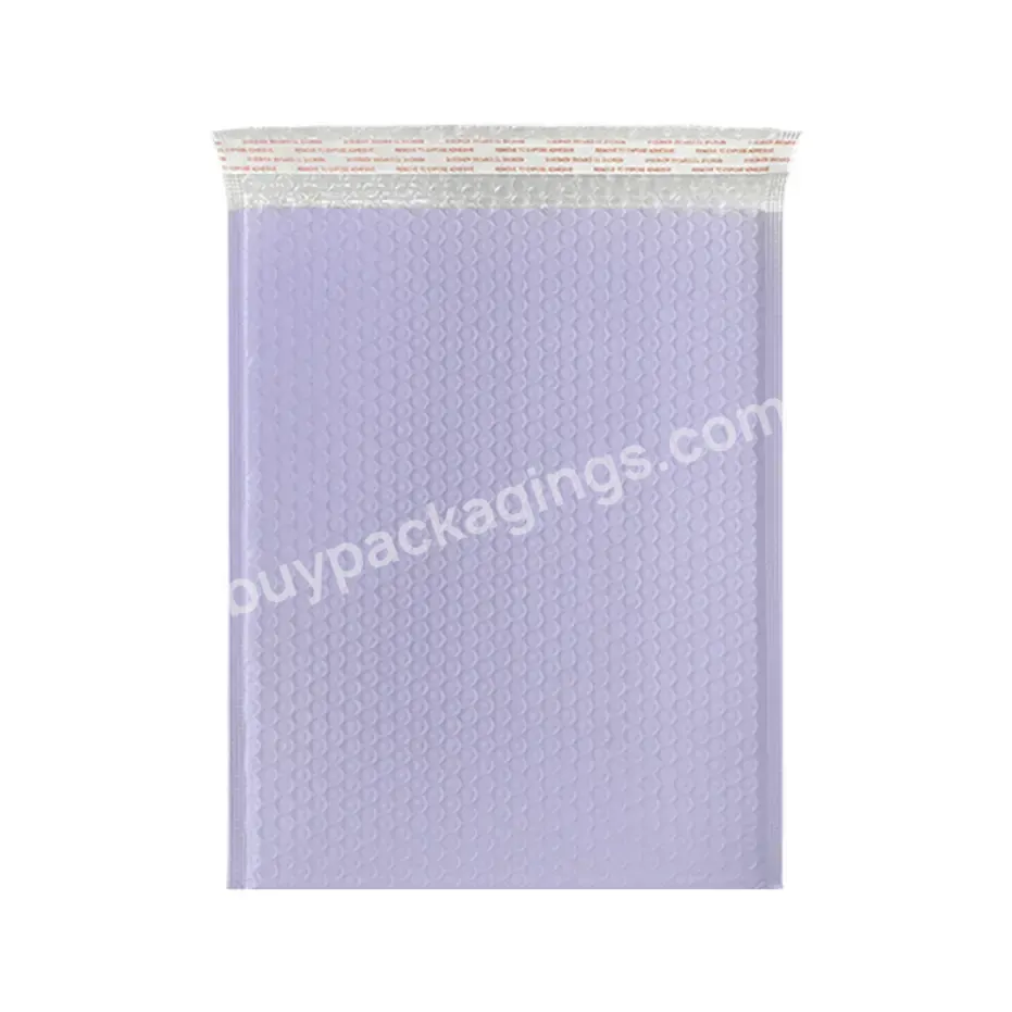 Poly Bubble Mailers Print Logo Air Polly Mailer Bags Padded Envelope Express Shipping Package Custom Black Bubble Mailer