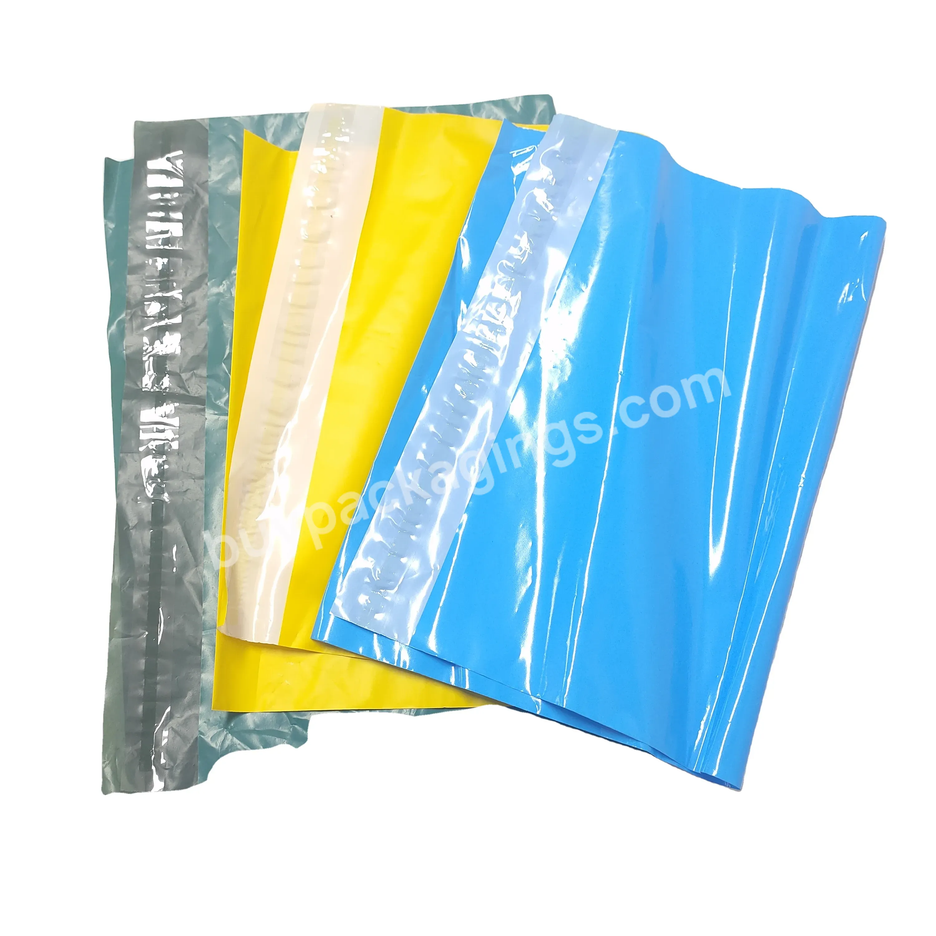 Poly Mailer Bags Biodegradable Custom Size Printed Monocolour For Clothes Packaging