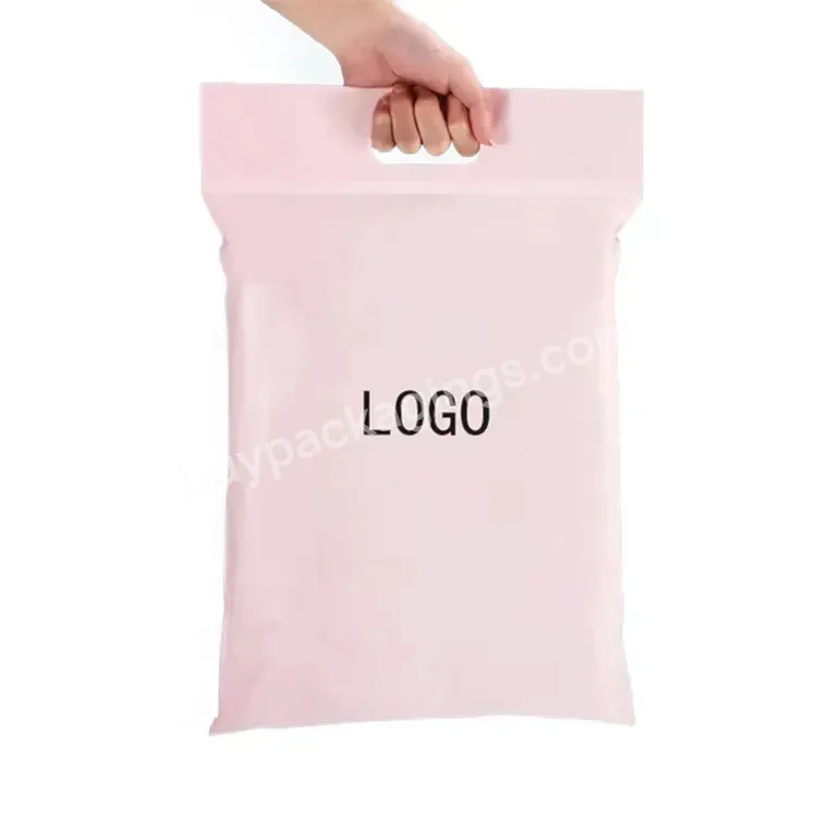 Poly Mailers Custom Print Logo Shipping Bags For Clothing With Handle Polly Mailer Thank You Polymailers Plastic Bags Mailers