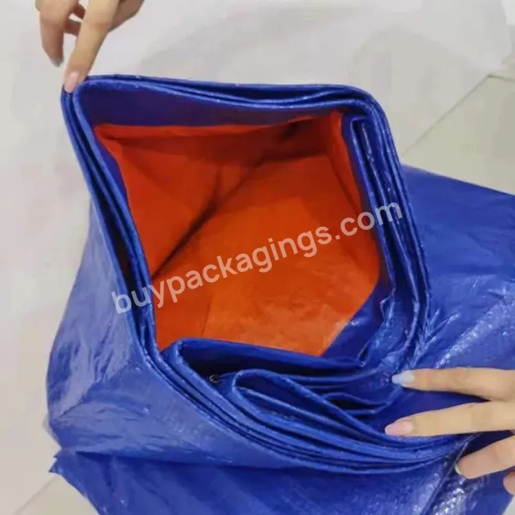 Poly Tarp With Uv Protect Plastic Fabric Sheet In Standard Size For Agriculture Industrial Cove - Buy Poly Tarp Cover,Poly Tarpaulin With Reinforced Edges For Roof,Waterproof Poly Tarp Cover.