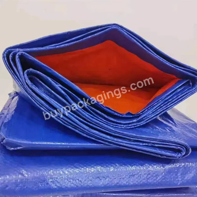 Poly Tarp With Uv Protect Plastic Fabric Sheet In Standard Size For Agriculture Industrial Cove