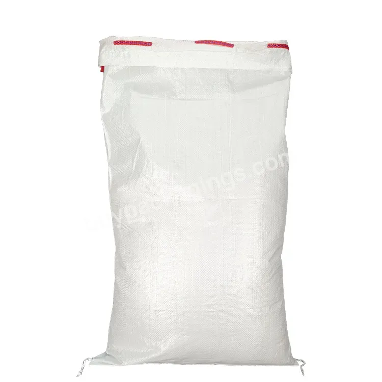 Polyethylene Roll Snacks Pp Woven Bag Manufacture 50 Kg 25kg Bags For Rice,Sugar,Feed,Fertilizer Good Quality Price