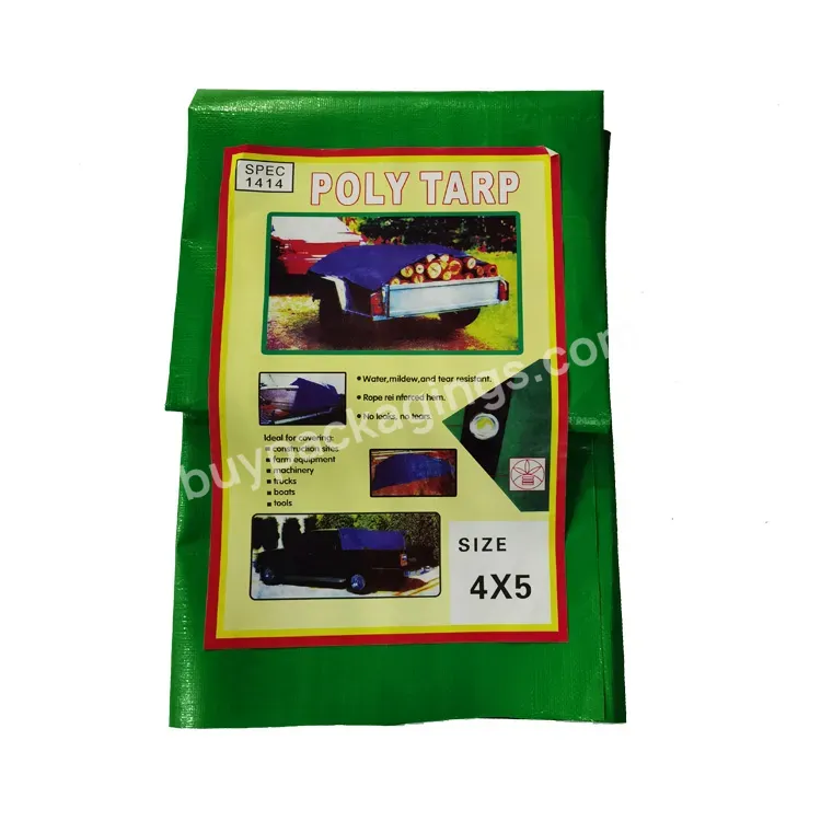 Polyethylene Waterproof Tarpaulin Sheet Cover Pe Tarpaulin Poly Waterproof Tarps