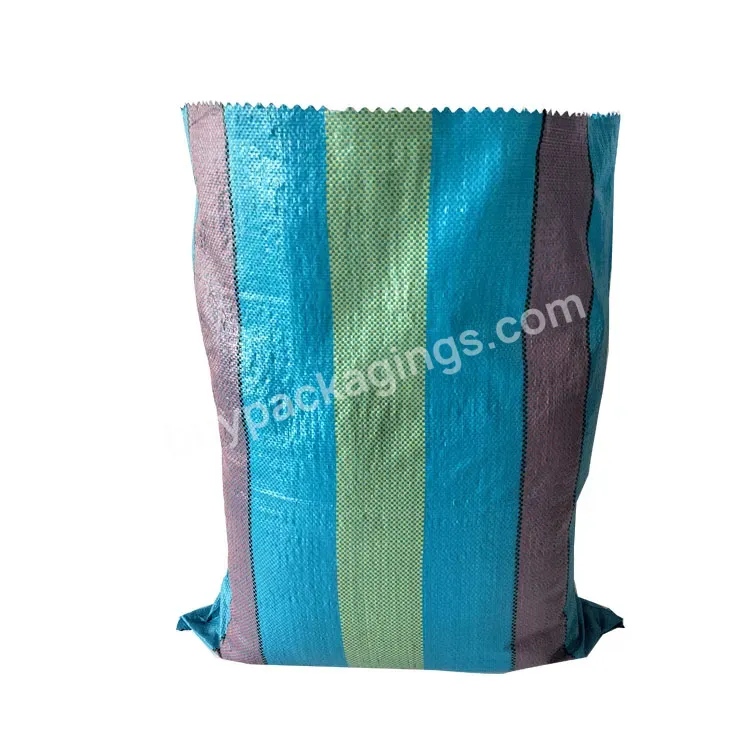 Polypropylene 100kg 10kg 50kg 25kg Rice Sack Laminated Pp Woven Bag For Flour