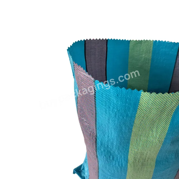 Polypropylene 100kg 10kg 50kg 25kg Rice Sack Laminated Pp Woven Bag For Flour