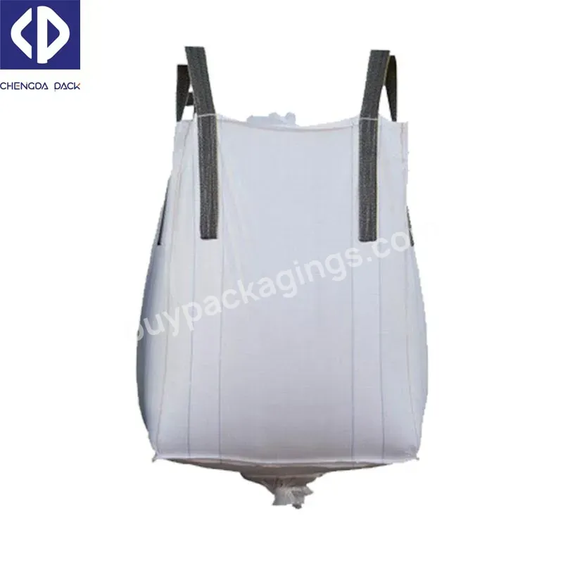 Polypropylene Big Jumbo Sand Bag 1000kg 1500kg Tonne Sacks For Mining Bitumen Coal