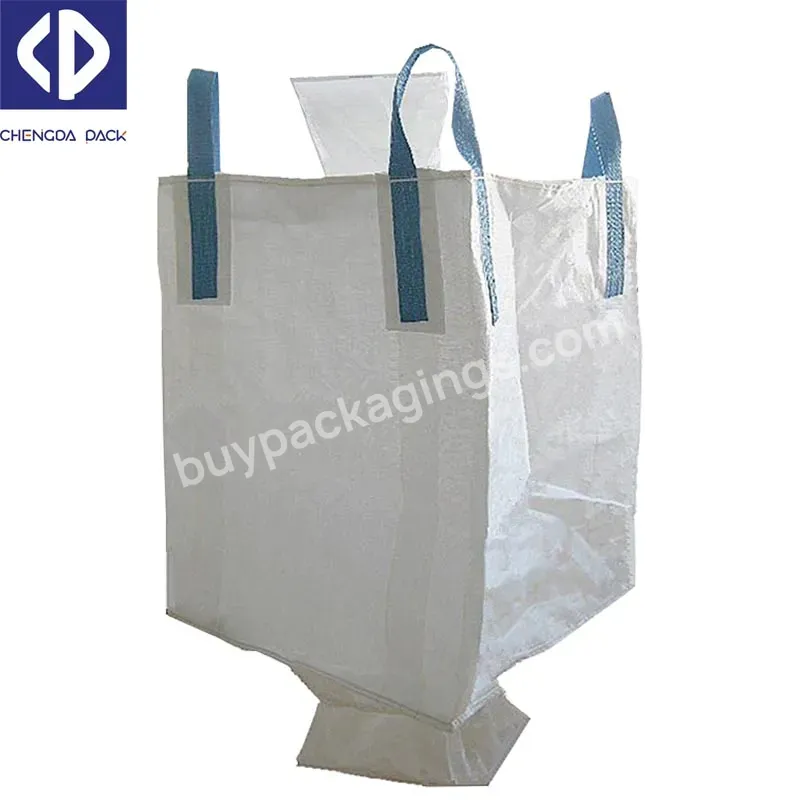 Polypropylene Big Jumbo Sand Bag 1000kg 1500kg Tonne Sacks For Mining Bitumen Coal