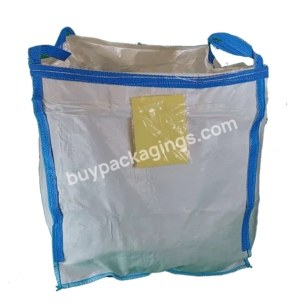 Polypropylene Bulk Bag Manufacturing 1000kg Super Bag Agricultural Bulk Bags - Buy 1000 Kg Concrete Bags,Recycling Bulk Bag,Big Bag.