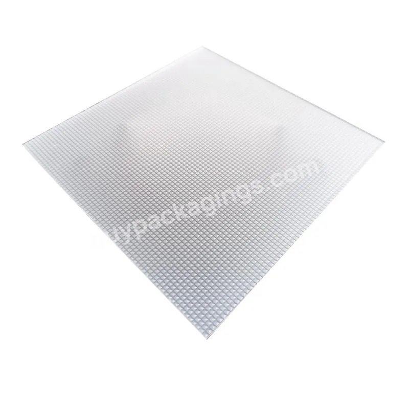 Polystyrene Diamond Patterned Sheet Textured Ps Diffuser Plastic Sheet