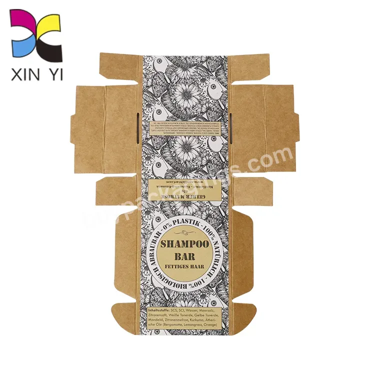 Popular Brown Box Rigid And Recycle Kraft Gift Packaging Box Soap Paper Box