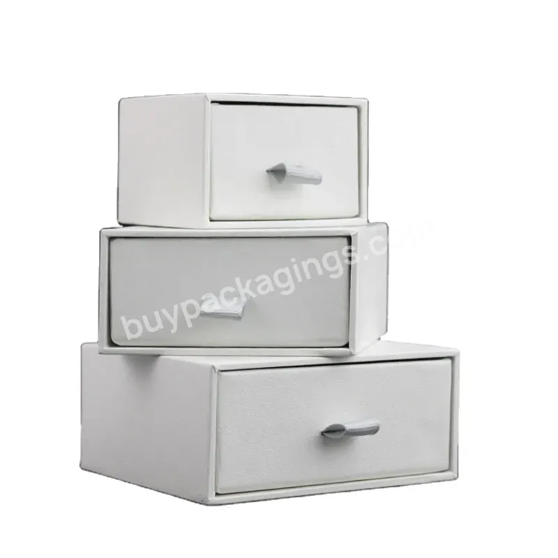 Popular Design Jewelry Printing With Logo Luxury Custom Jewelry Box Packaging