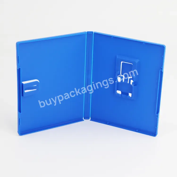 Portable Blue Controller Game Card Console Case Plastic Pp Empty Video Gaming Box Protector For Psp Playstation Vita