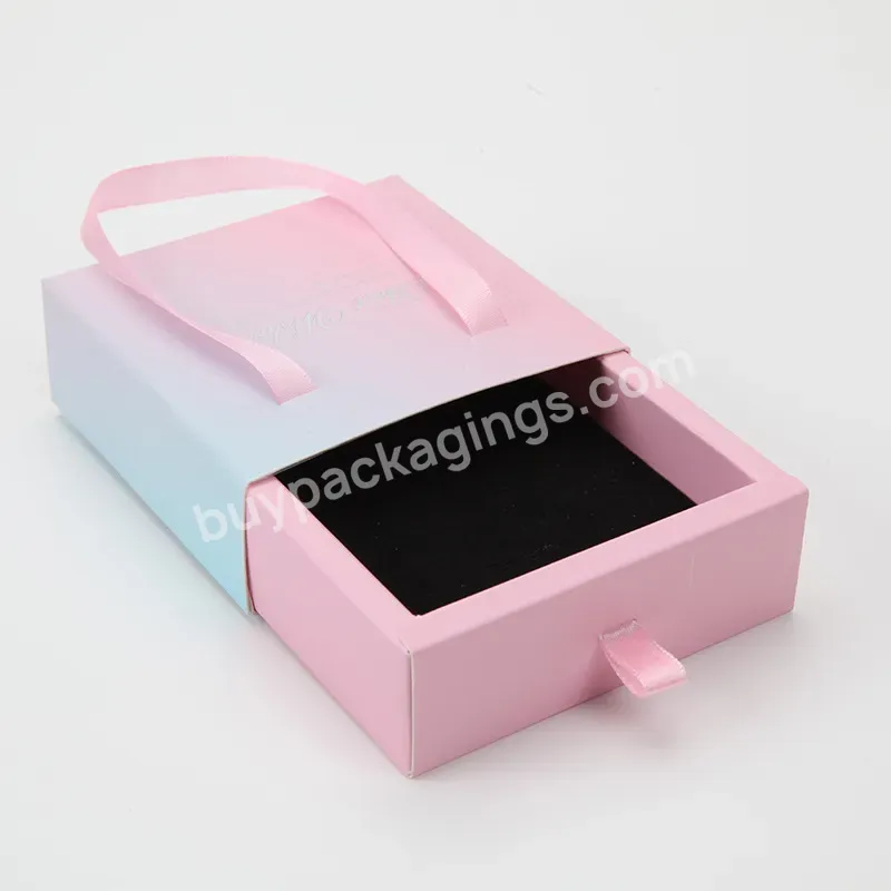 Portable Drawer Box Jewelry Box Gift Box Jewelry Packaging Holiday Portable Gift Bag