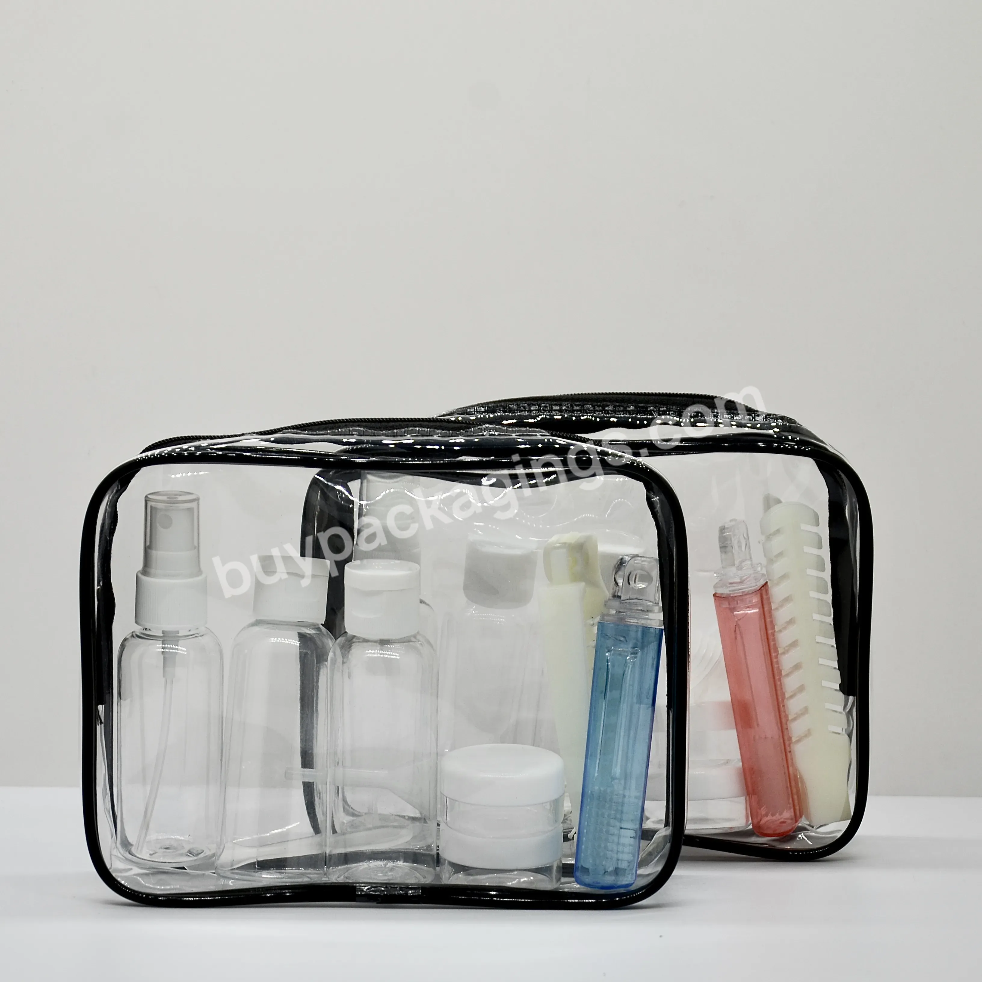 Portable Travel Bottle Set Carry On Approved Travel Kit Toiletries Container Travel Kit Bottle With Toothbrush And Comb