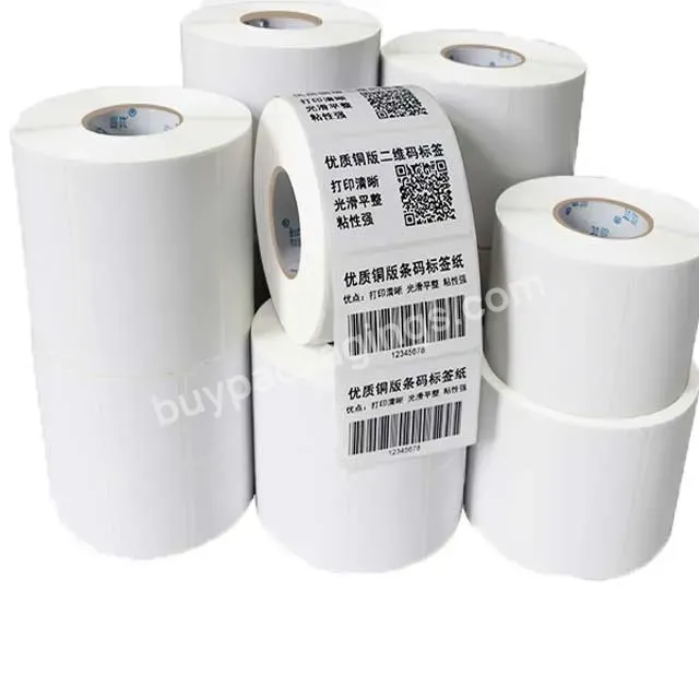 Pos Cash Register Pre-printed Direct Thermal Printing Label Paper Rolls