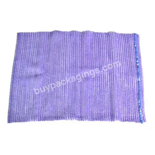 Potato Bag To Peru Pe Woven Vegetable Purple Color Mesh Bag Garlic Red Onions Seafood Mesh Bag 55x96cm