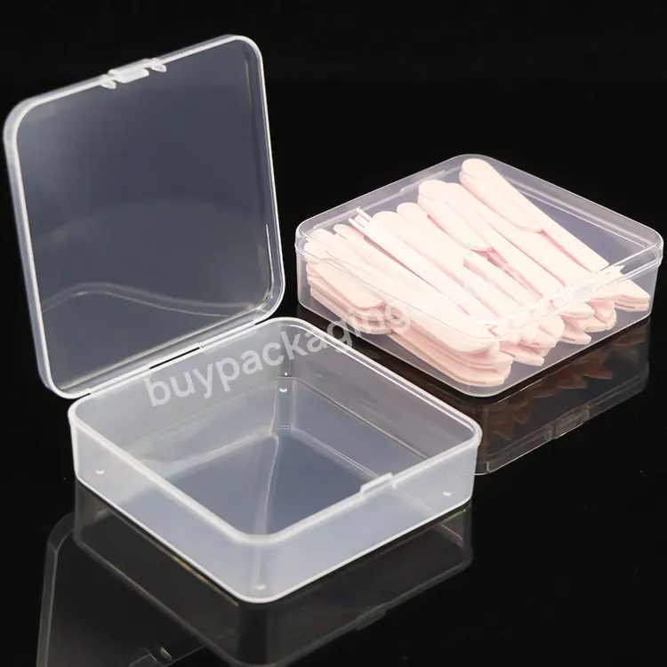 Pp Box Storage Crafts Beads Coins Pills Ear Studs Necklace Jewelry Clear Plastic Box Case Organizer Small Plastic Boxes