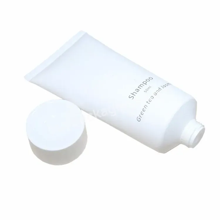 Pp Cosmetic Plastic Tube Bottle Hand Cream Plastic Packaging Tube 50g 80g100g Cleanser Plastic Tube With Screw Cap