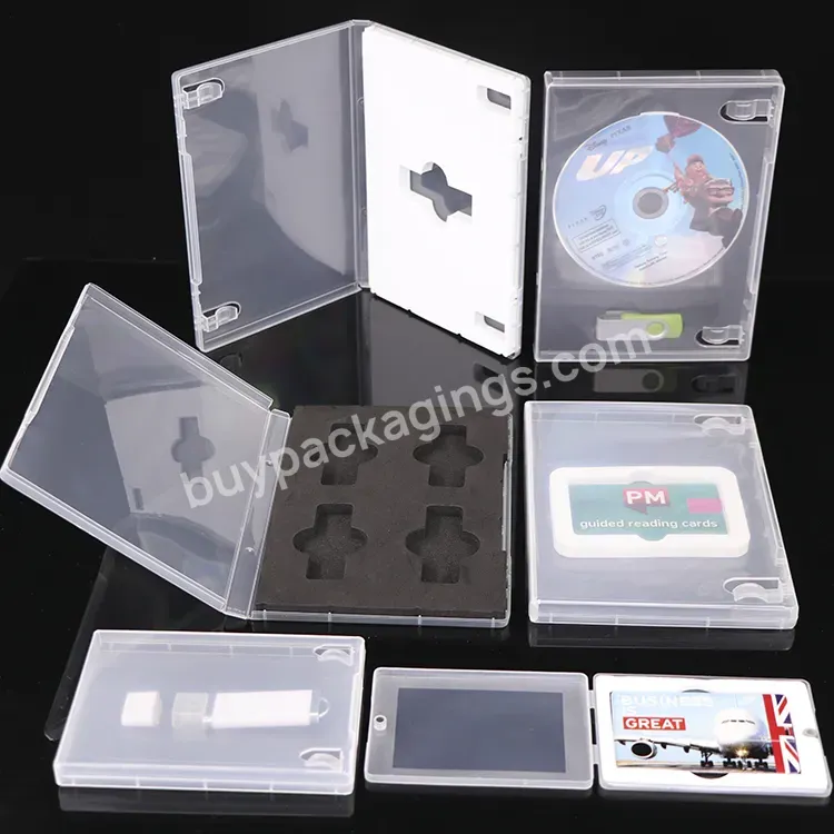 Pp Custom Usb Flash Drive Box Packaging Wedding Pendrive Plastic Storage Case Usb Drive Case Box Usb Key Case Pendrive Box - Buy Pendrive Box,Usb Key Case,Usb Flash Drive Box.