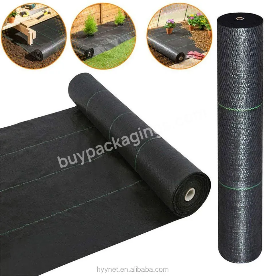 Pp Fabric Agricultural Control Needle Punched Weed Mat Anti Weed Mat Ground Cover